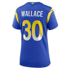 Josh Wallace  Women's Game Jersey - Los Angeles Rams Jerseys