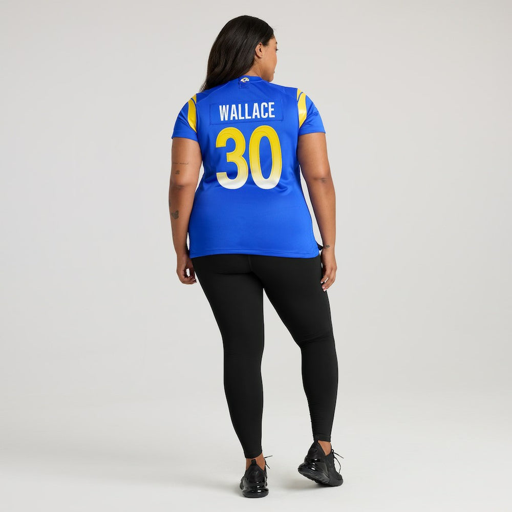 Josh Wallace  Women's Game Jersey - Los Angeles Rams Jerseys