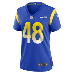 Omar Speights  Women's Game Jersey - Los Angeles Rams Jerseys
