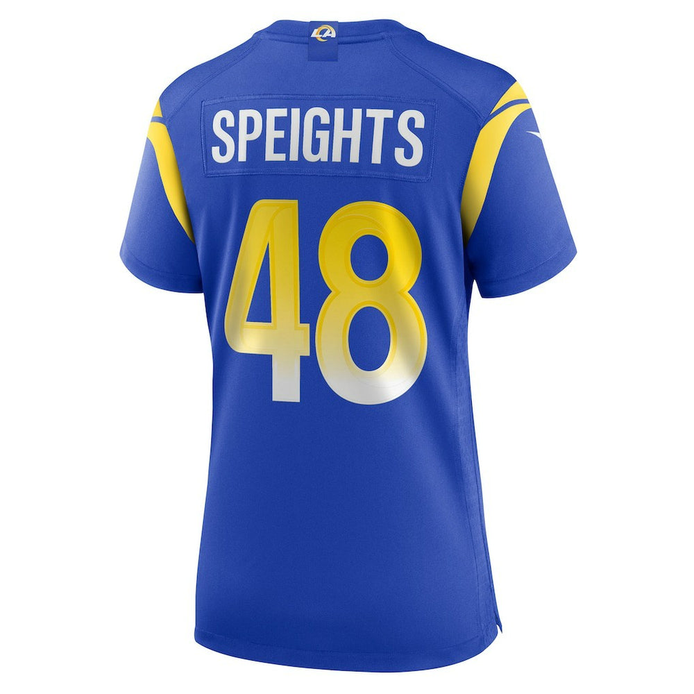 Omar Speights  Women's Game Jersey - Los Angeles Rams Jerseys
