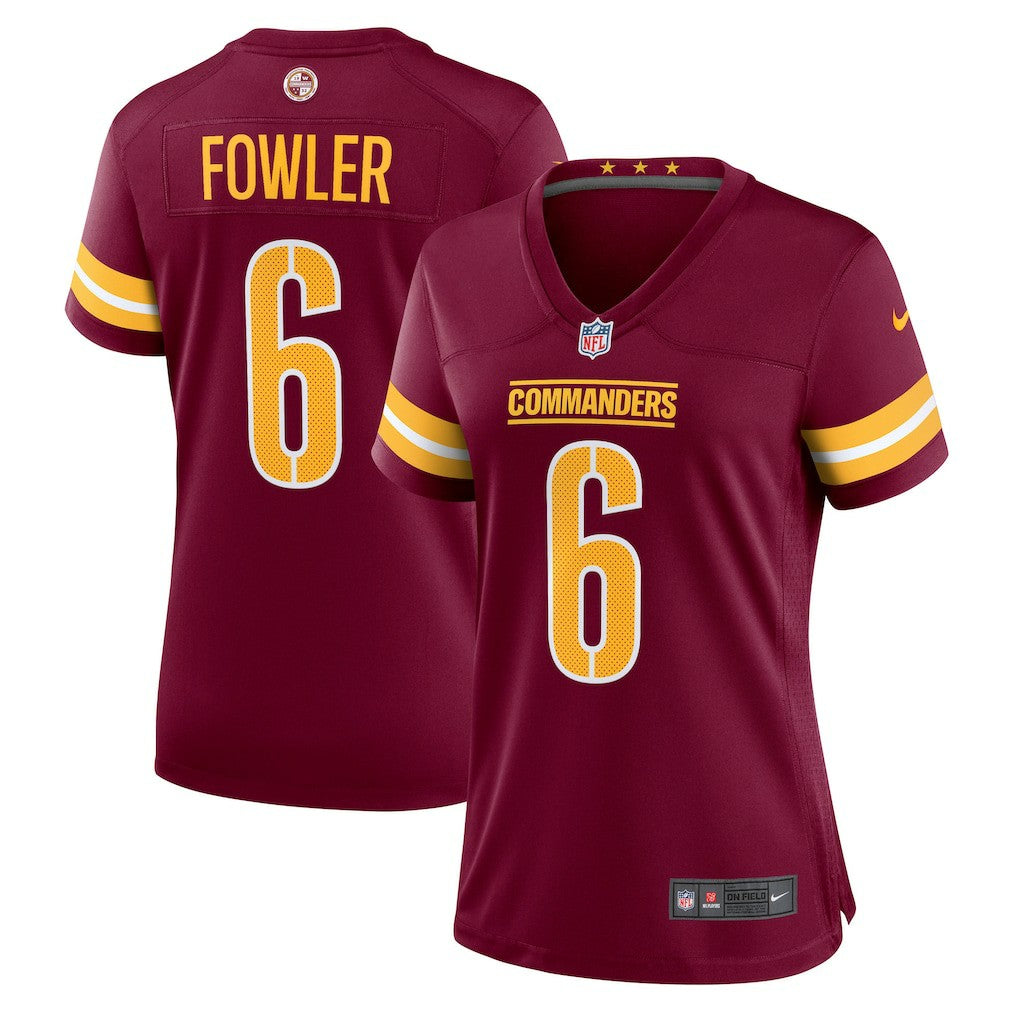 Dante Fowler Jr.  Women's Game Jersey - Washington Commanders Jerseys
