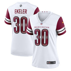 Austin Ekeler  Women's Game Jersey - Washington Commanders Jerseys