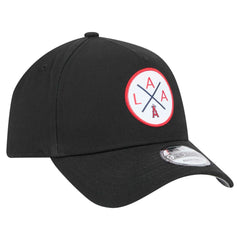 Black Los Angeles Angels New Era 9FORTY A-Frame Adjustable Hat