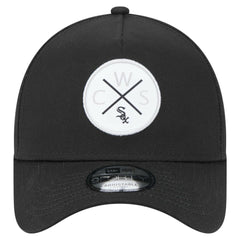 Black Chicago White Sox New Era 9FORTY A-Frame Adjustable Hat