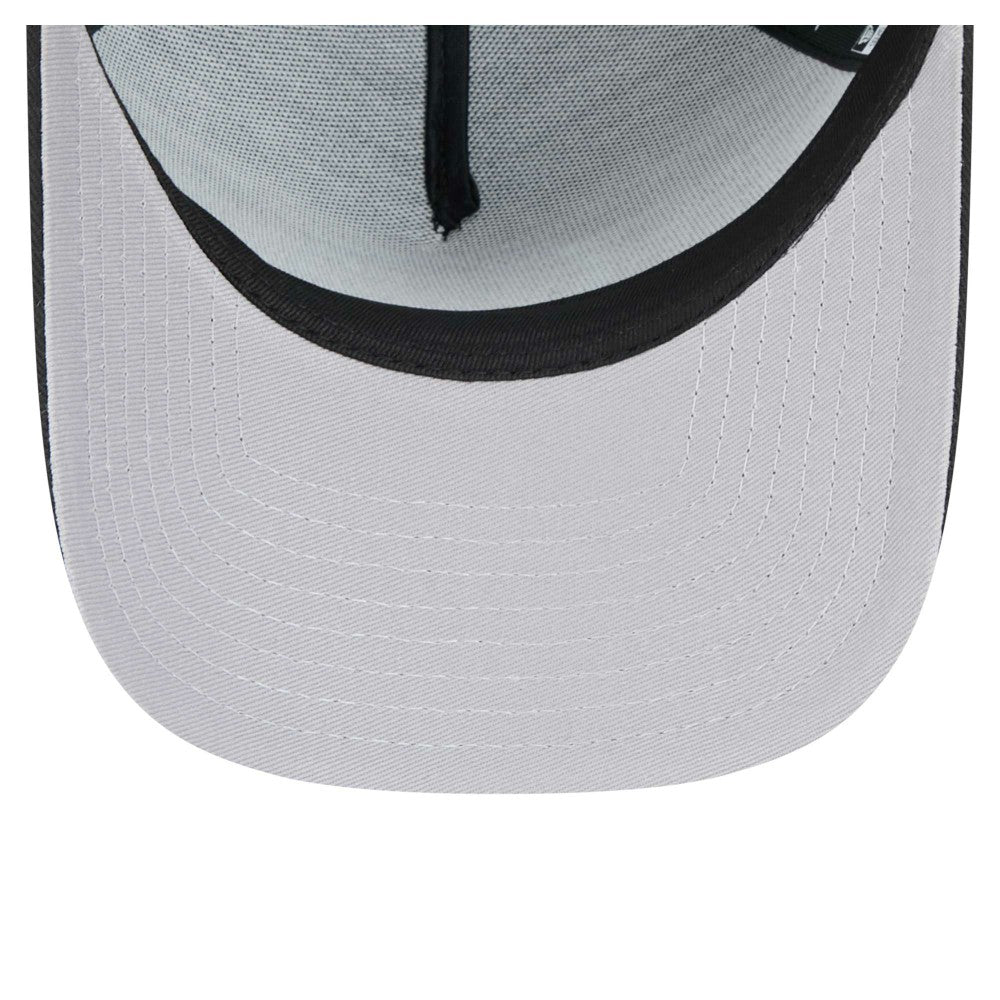 Black Miami Marlins New Era 9FORTY A-Frame Adjustable Hat