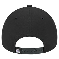 Black Colorado Rockies New Era 9FORTY A-Frame Adjustable Hat