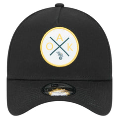 Black Oakland Athletics New Era 9FORTY A-Frame Adjustable Hat