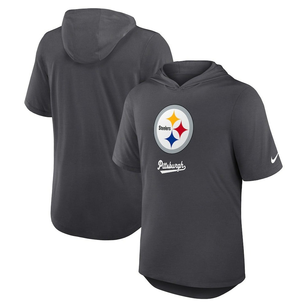 Tri-Blend Performance Hoodie T-Shirt - Pittsburgh Steelers Hoodies