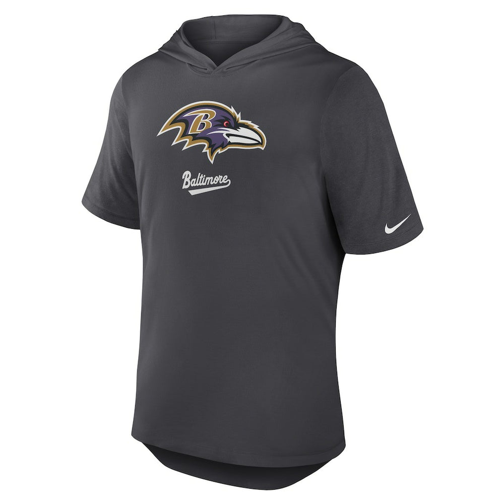 Tri-Blend Performance Hoodie T-Shirt - Baltimore Ravens Hoodies