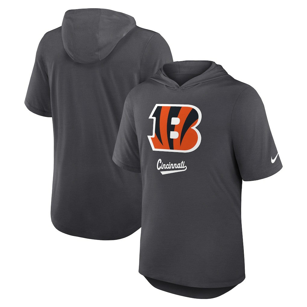 Tri-Blend Performance Hoodie T-Shirt - Cincinnati Bengals Hoodies