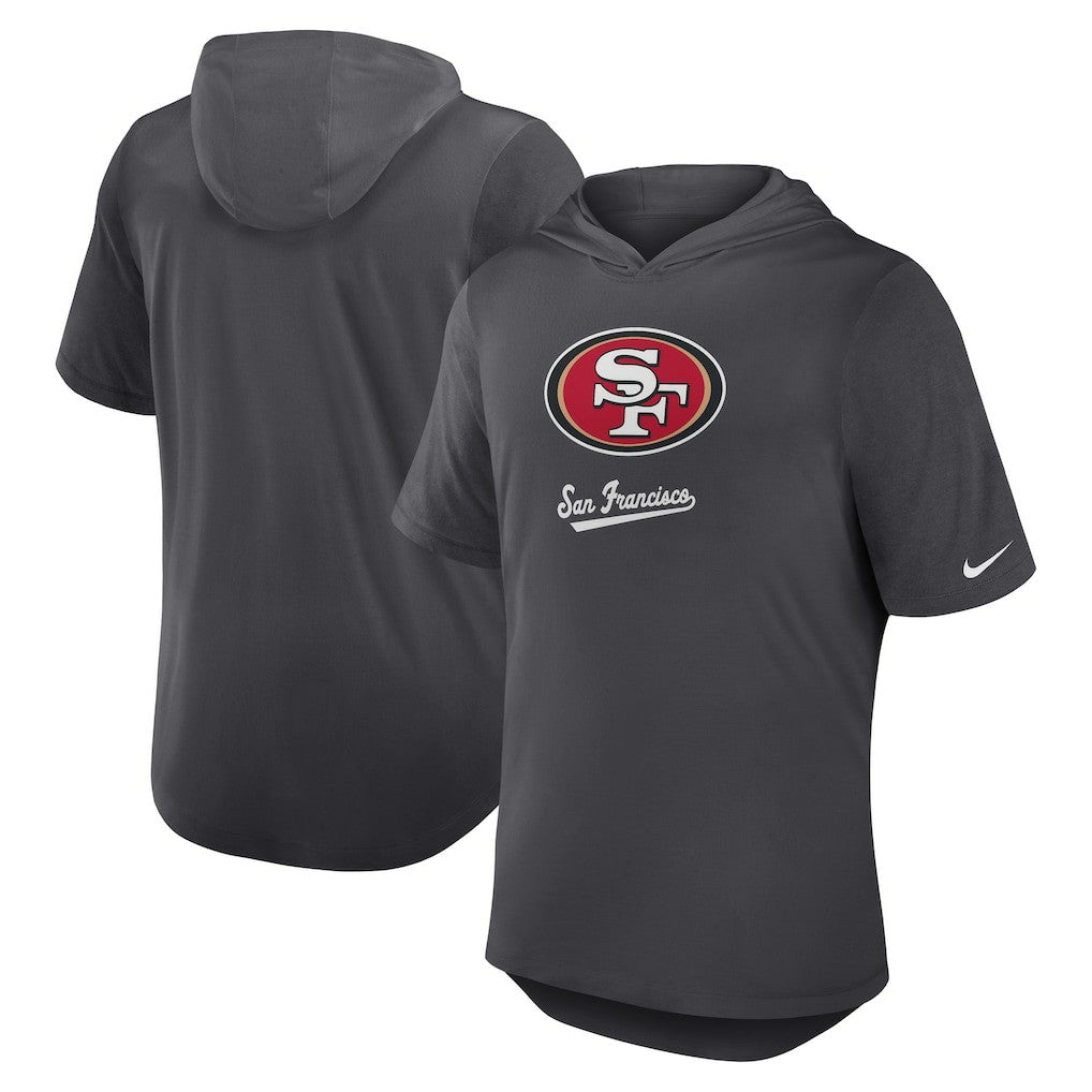 Tri-Blend Performance Hoodie T-Shirt - San Francisco 49ers Hoodies