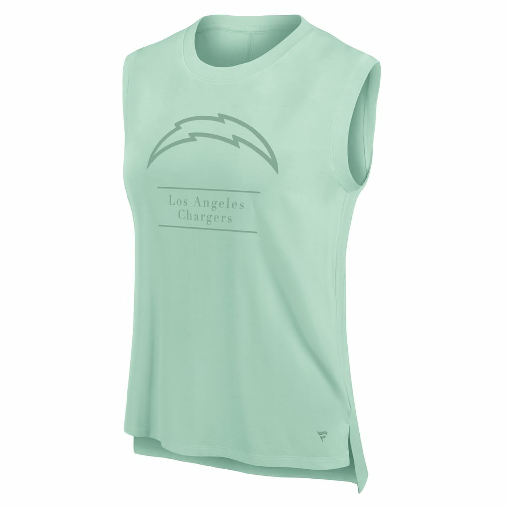 Women's Studio Embrace Tank Top - Los Angeles Chargers Tops