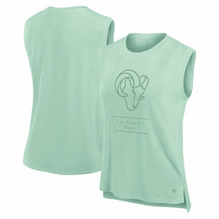 Women's Studio Embrace Tank Top - Los Angeles Rams Tops
