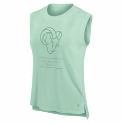 Women's Studio Embrace Tank Top - Los Angeles Rams Tops