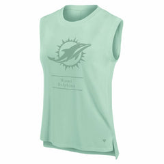 Women's Studio Embrace Tank Top - Miami Dolphins Tops