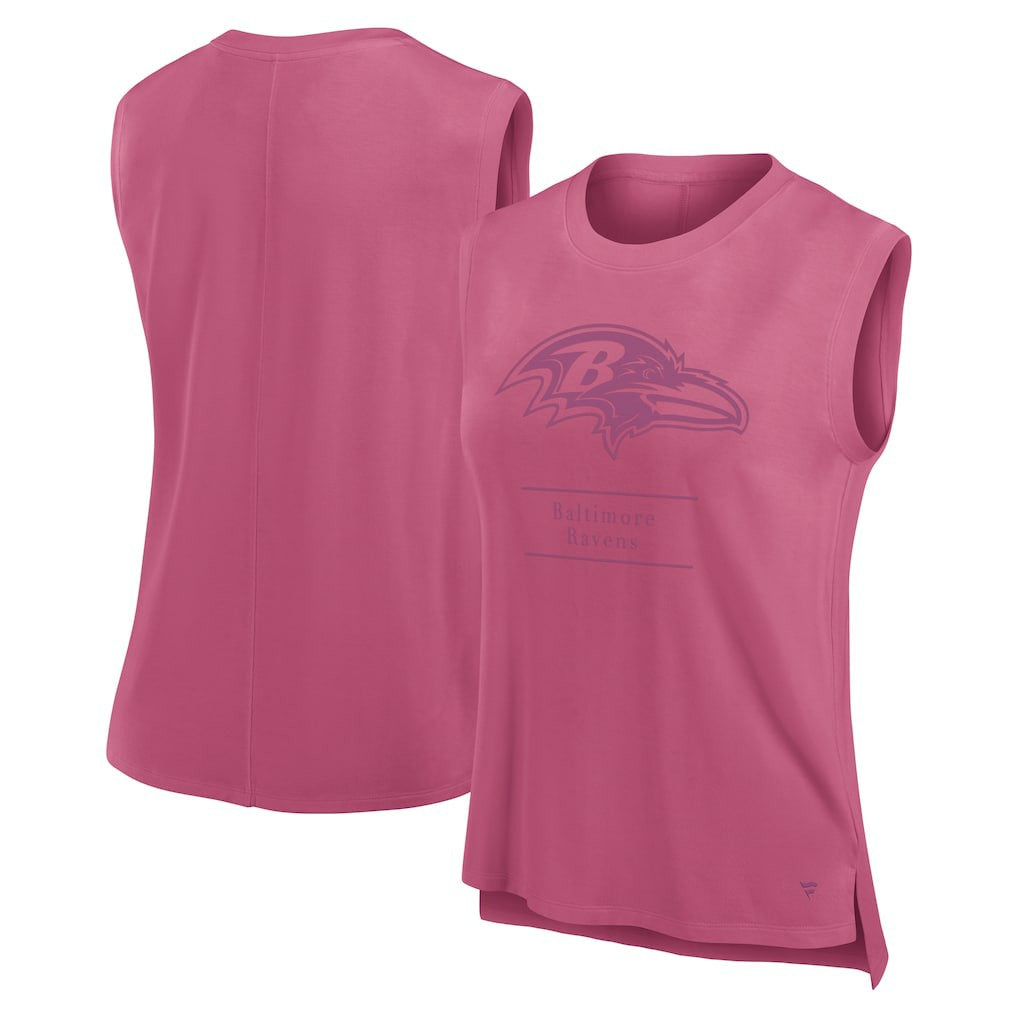 Women's Studio Embrace Tank Top - Baltimore Ravens Tops