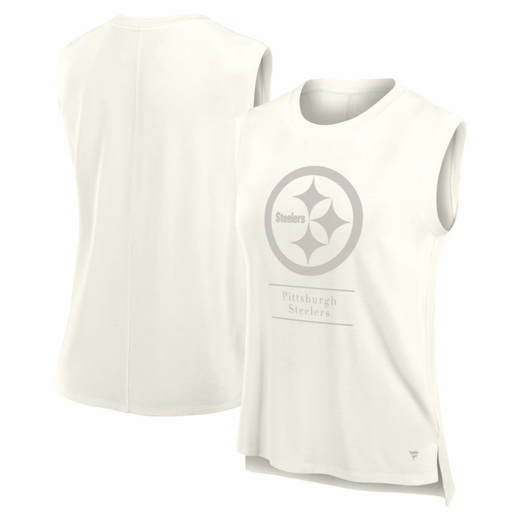 Women's Studio Embrace Tank Top - Pittsburgh Steelers Tops