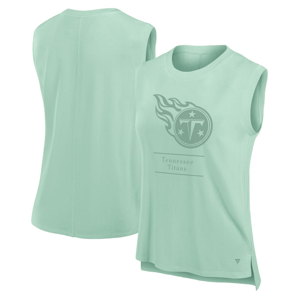Women's Studio Embrace Tank Top - Tennessee Titans Tops