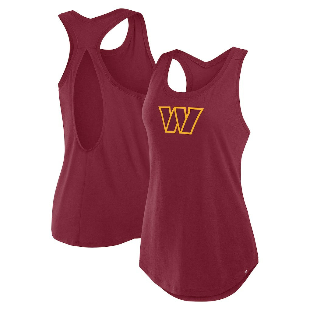 Women's Iron Fan Tank Top - Washington Commanders Tops