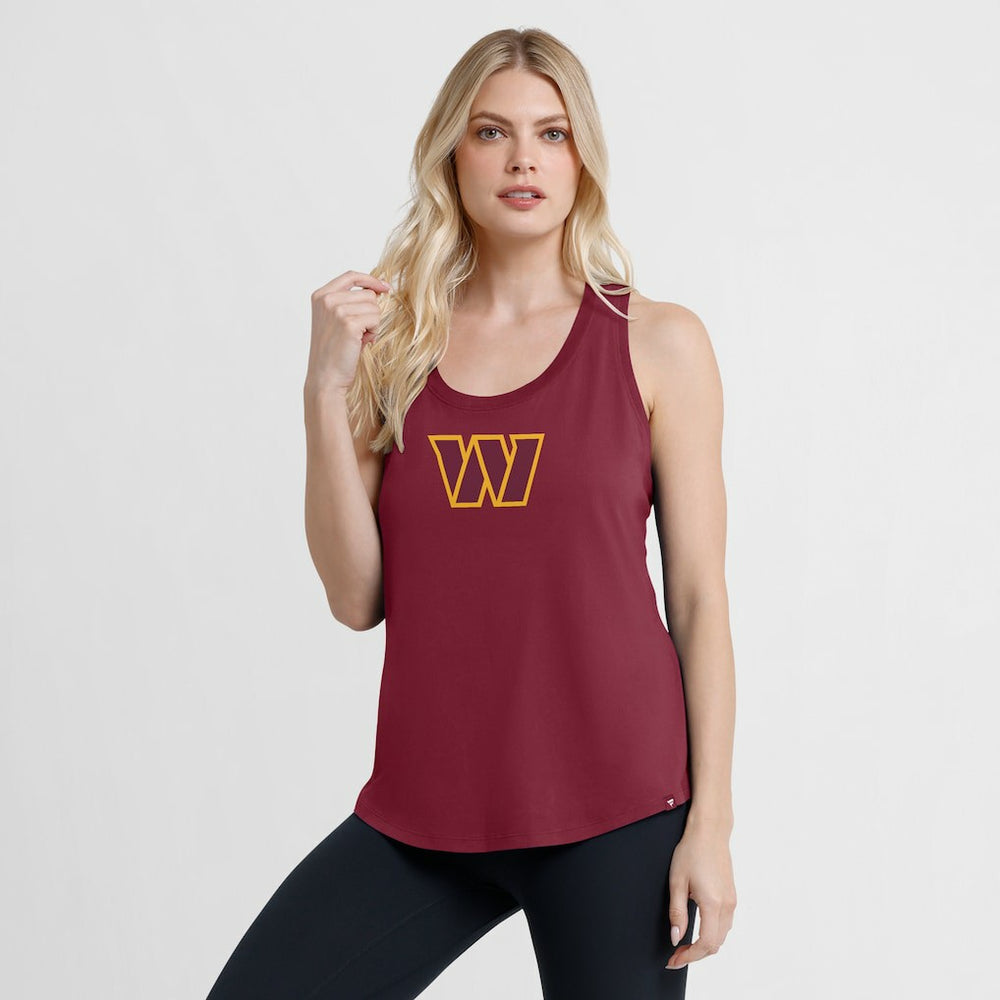 Women's Iron Fan Tank Top - Washington Commanders Tops