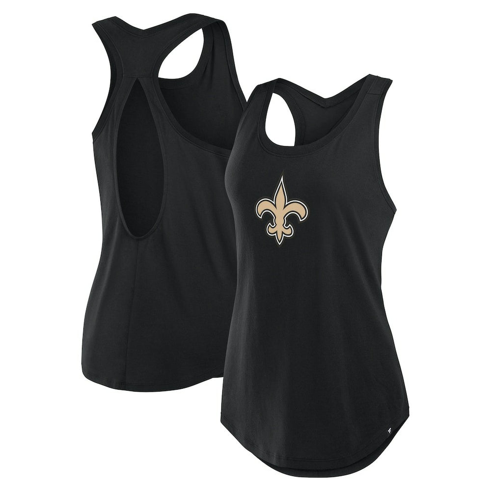 Women's Iron Fan Tank Top - New Orleans Saints Tops