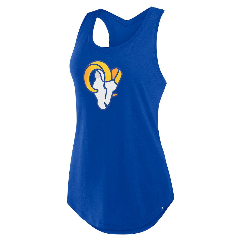 Women's Iron Fan Tank Top - Los Angeles Rams Tops