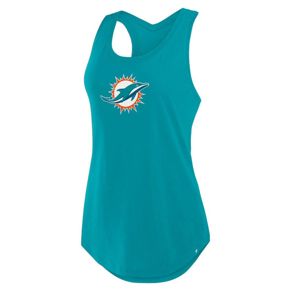 Women's Iron Fan Tank Top - Miami Dolphins Tops
