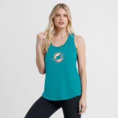 Women's Iron Fan Tank Top - Miami Dolphins Tops