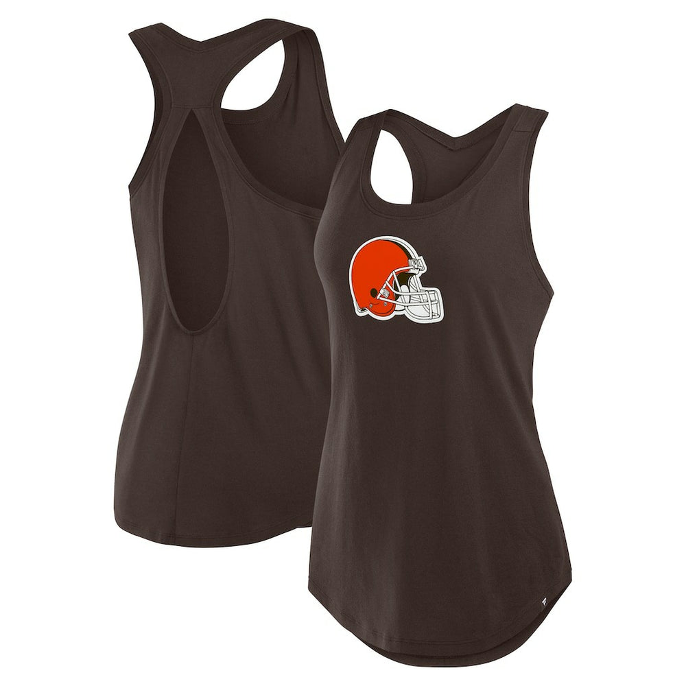 Women's Iron Fan Tank Top - Cleveland Browns Tops