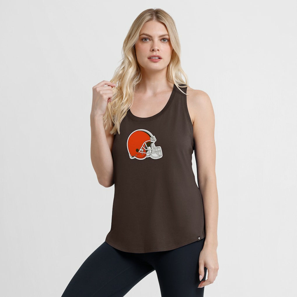 Women's Iron Fan Tank Top - Cleveland Browns Tops