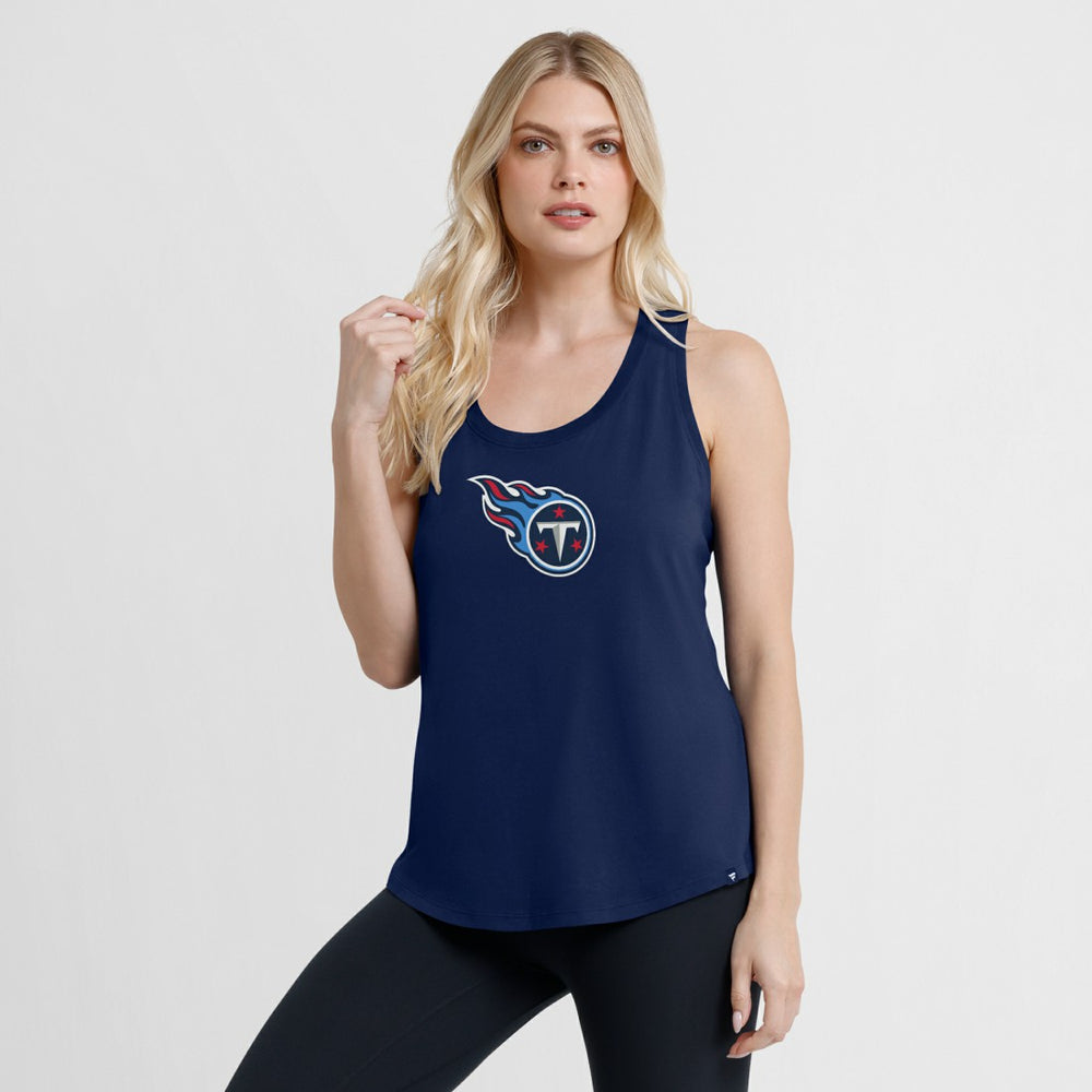 Women's Iron Fan Tank Top - Tennessee Titans Tops