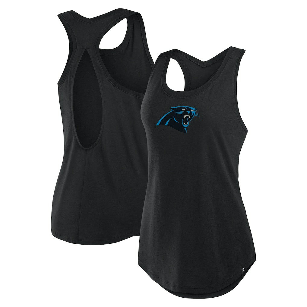 Women's Iron Fan Tank Top - Carolina Panthers Tops