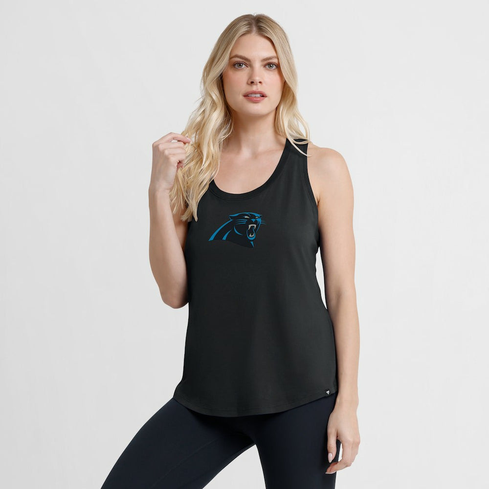 Women's Iron Fan Tank Top - Carolina Panthers Tops