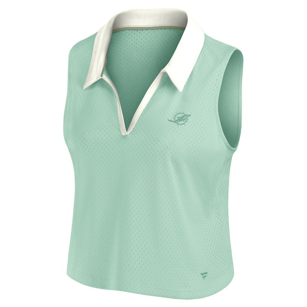 Women's Studio Wellness V-Neck Tank Top - Miami Dolphins Tops