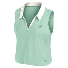 Women's Studio Wellness V-Neck Tank Top - Miami Dolphins Tops