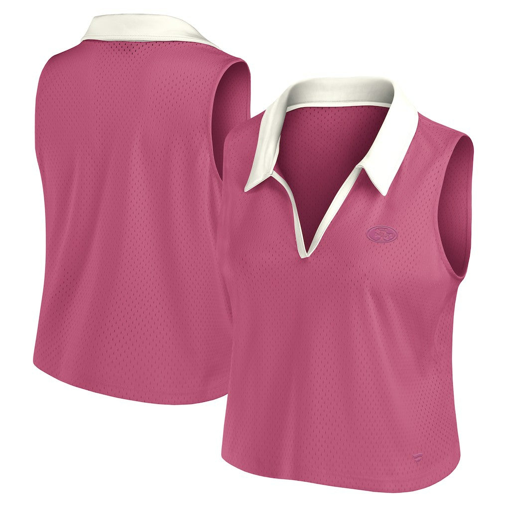 Women's Studio Wellness V-Neck Tank Top - San Francisco 49ers Tops