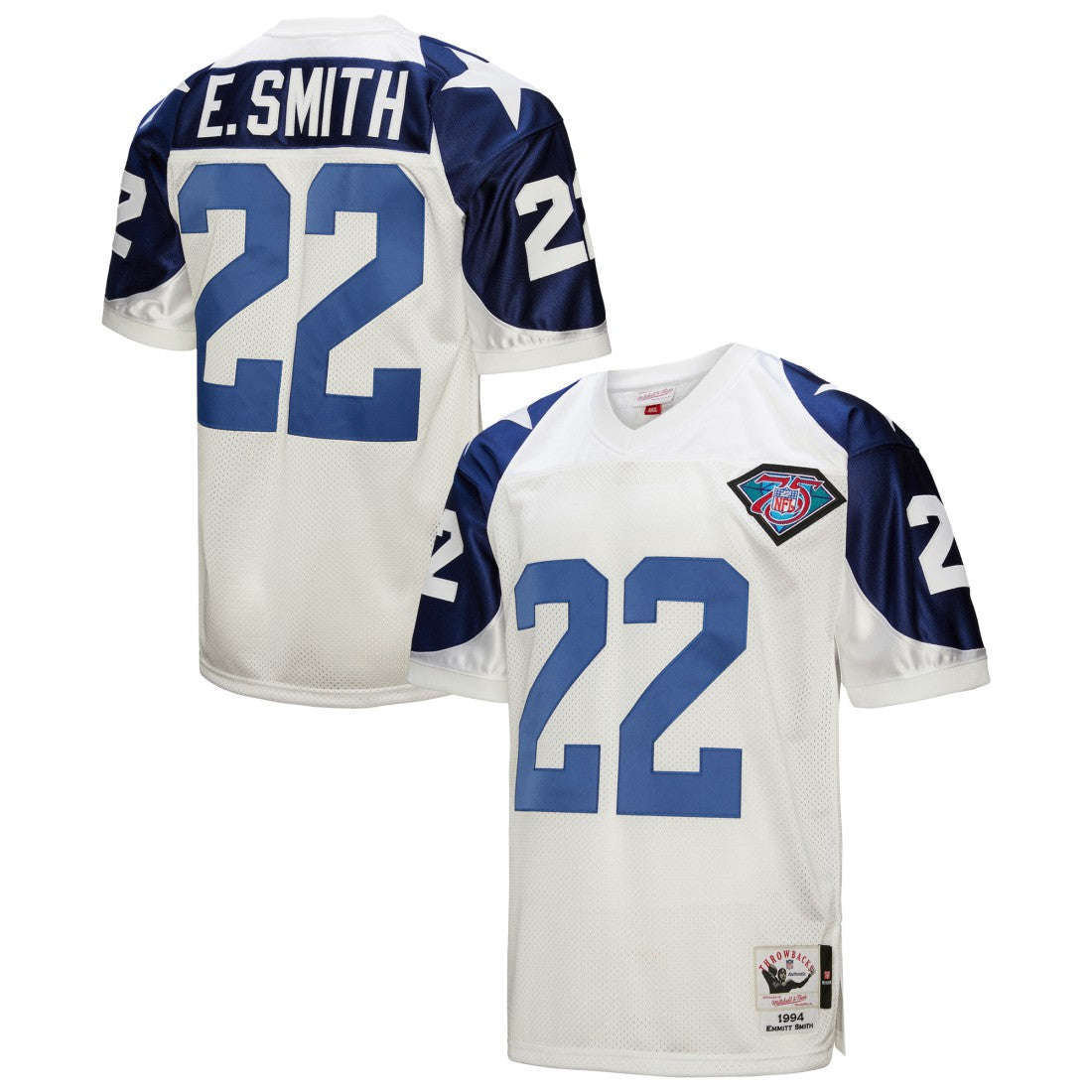 Emmitt Smith  1994 Authentic Throwback Retired Player Jersey - Dallas Cowboys Jerseys