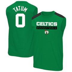 Jayson Tatum Boston Celtics Profile Big & Tall Player Muscle Tank