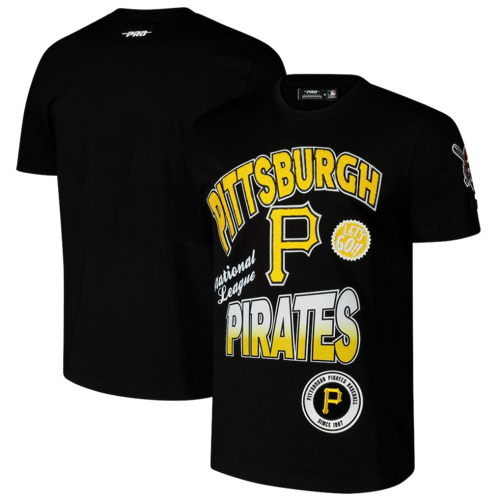 Black Pittsburgh Pirates Pro Standard Turn It Up Dropped Shoulder T-Shirt