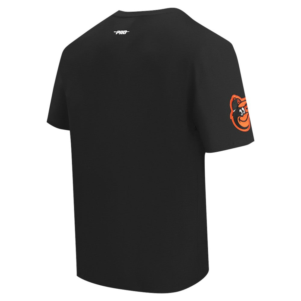 Black Baltimore Orioles Pro Standard Turn It Up Dropped Shoulder T-Shirt