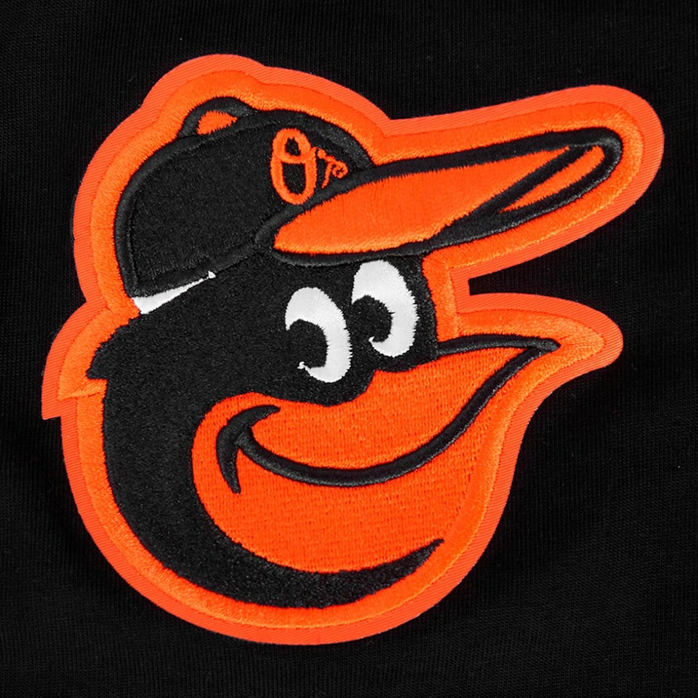 Black Baltimore Orioles Pro Standard Turn It Up Dropped Shoulder T-Shirt