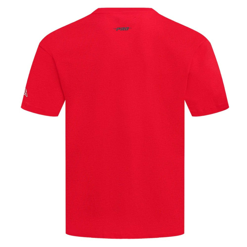 Red Los Angeles Angels Pro Standard Turn It Up Dropped Shoulder T-Shirt