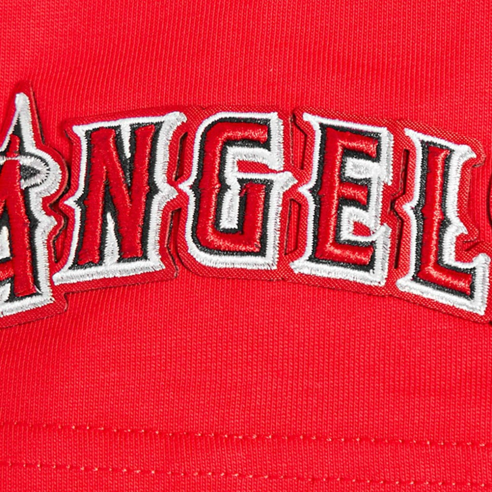 Red Los Angeles Angels Pro Standard Turn It Up Dropped Shoulder T-Shirt