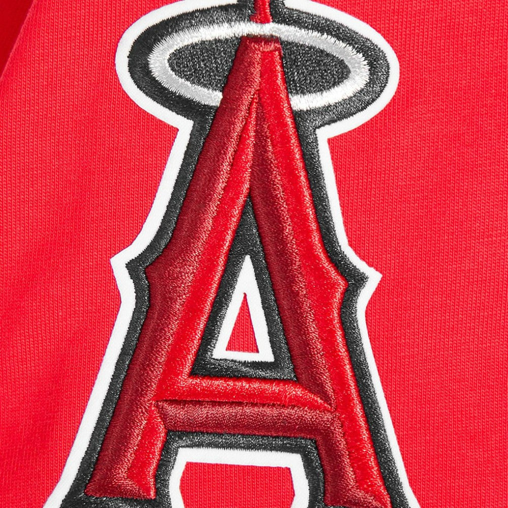Red Los Angeles Angels Pro Standard Turn It Up Dropped Shoulder T-Shirt