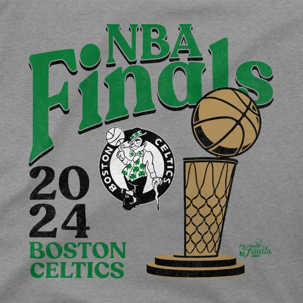 Boston Celtics Stadium Essentials Unisex 2024 NBA Finals Revolution T-Shirt