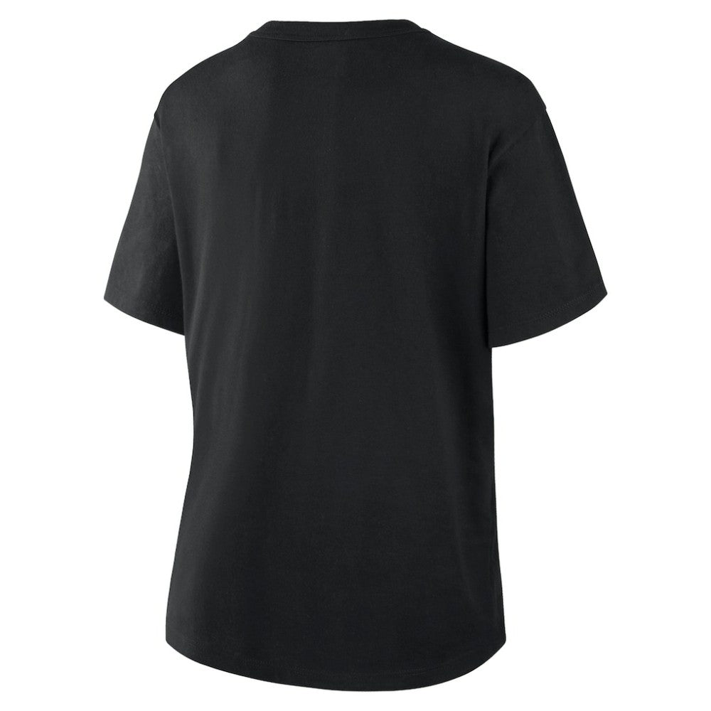 Black Chicago Cubs Fanatics Women's Home Run Legacy T-Shirt