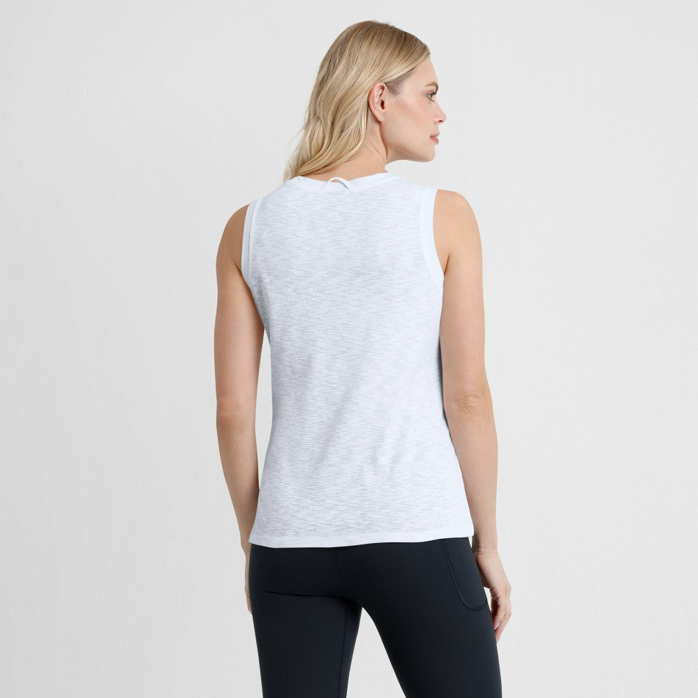 White Houston Astros Fanatics Women's Activate Slub Tank Top