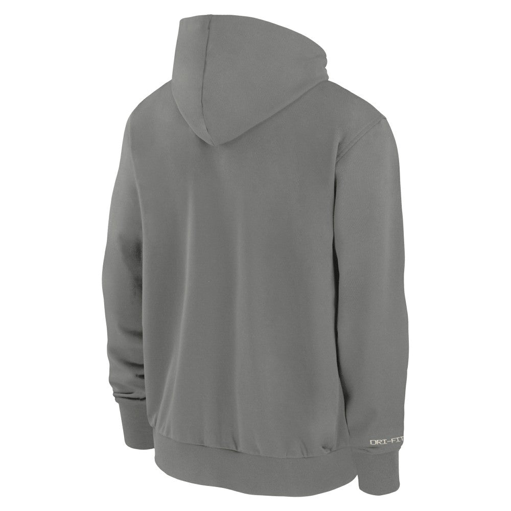 Charcoal New York Mets Nike Authentic Collection Travel Performance Full-Zip Hoodie