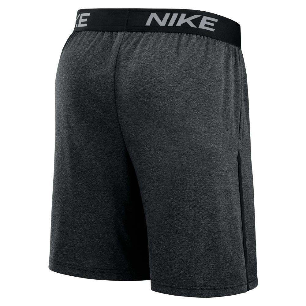 Black Los Angeles Dodgers Nike Authentic Collection Performance Knit Shorts