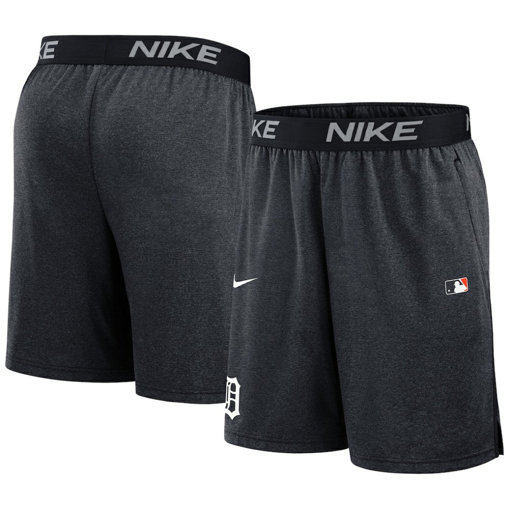 Navy Detroit Tigers Nike Authentic Collection Performance Knit Shorts